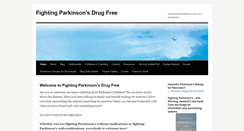 Desktop Screenshot of fightingparkinsonsdrugfree.com